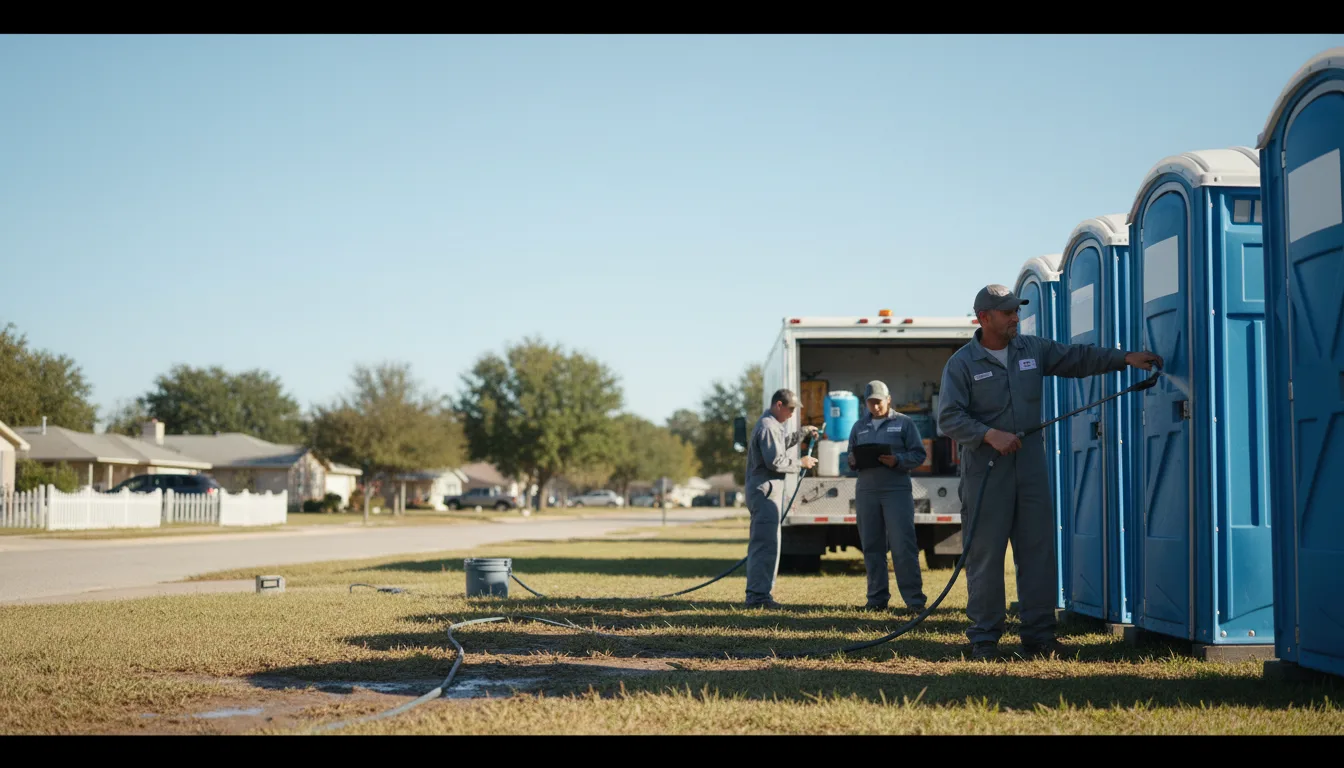 Long-Term Portable Toilet Rental in Uniopolis, OH near me